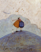 Love on a Mountain Top art print
