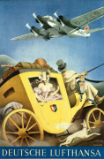 Lufthansa, 1934 giclee art print