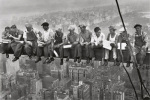 Lunch on a Skyscraper art print