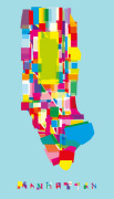 Manhattan Fragments giclee art print