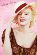 Marilyn Monroe - Hat art print