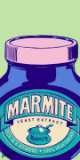 Marmite - Green (detail) giclee art print