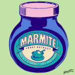 Marmite - Green giclee art print