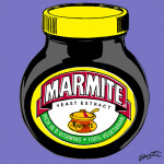 Marmite - Original (Purple) giclee art print