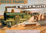 Minnie Palmer - Mile a Minute, 1891 giclee art print