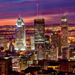 Montreal Dawn art print