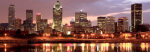 Montreal Skyline at Dusk art print
