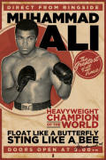 Muhammad Ali - Vintage art print