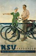 NSU Cycles, 1930 giclee art print