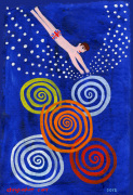 Olympic Splash giclee art print