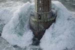 Phare de La Jument - The Lighthouse Keeper I giclee art print