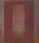 Red on Maroon art print