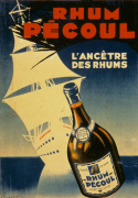Rhum Pecoul - Martinique, 1930 giclee art print