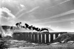 Ribblehead Viaduct North Yorkshire 1986 giclee art print