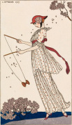 Robe de linon imprim� (detail) giclee art print