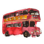 Routemaster giclee art print