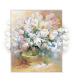 Sparkling White Tulips II giclee art print