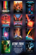 Star Trek - The Movies art print
