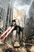 Star Wars - Manhat-atan art print