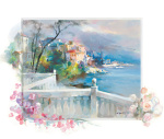 Staring at the Distance giclee art print