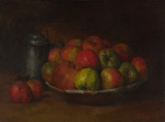 Still Life with Apples and a Pomegranate giclee art print