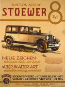 Stoewer 8-Cylinder, 1928 giclee art print
