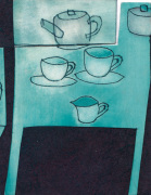 Tea Cups giclee art print