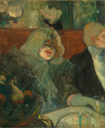 Tete-a-tete supper giclee art print