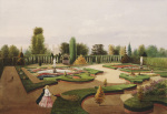 The Alhambra Garden, Elvaston Castle giclee art print