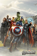 The Avengers - Flight Deck art print