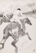 The Jockey giclee art print