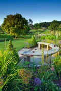 The Main Borders at Harlow Carr giclee art print