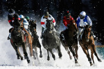 The White Turf race meet St. Moritz 2006 giclee art print