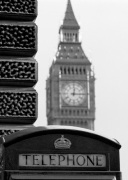 Time to phone, Parliament Square giclee art print