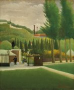 Toll gate giclee art print