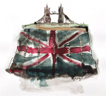 Tower Bridge Clutch giclee art print