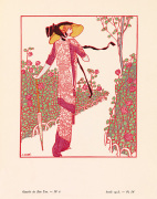 Une rose parmi les roses giclee art print