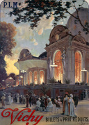 Vichy, 1911 giclee art print