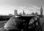 Westminster Bridge cabby giclee art print