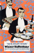 Wiener Kaffeehaus, 1915 giclee art print