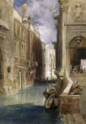 A Canal in Venice giclee art print