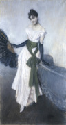 A Portrait of Signorina Concha de Ossa giclee art print