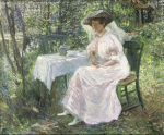 Afternoon Tea In the Garden giclee art print