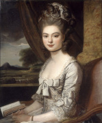 Portrait of Miss Hill giclee art print
