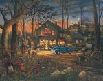 Six O'Clock News art print