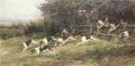 The Blankney Hounds, 1895 giclee art print