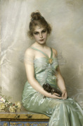 The Wounded Puppy, 1899 giclee art print