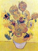 Sunflowers on Gold art print
