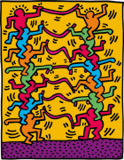 Keith Haring art print