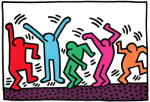 Keith Haring art print